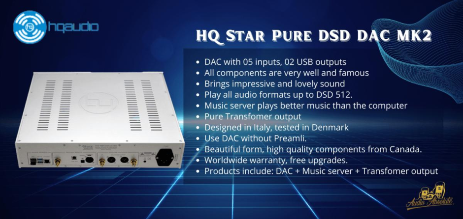 HQ Audio Star Pure DSD DAC MK2
