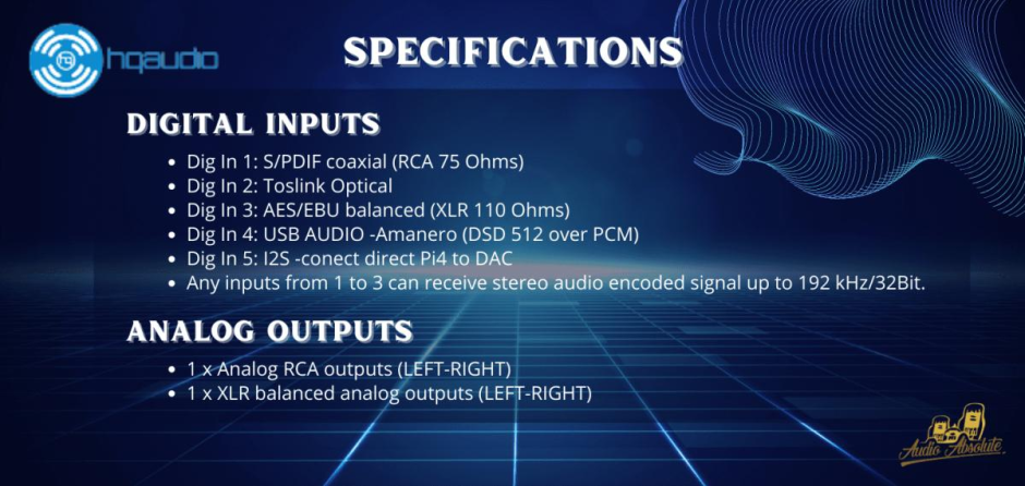HQ Audio Star Pure DSD DAC MK2