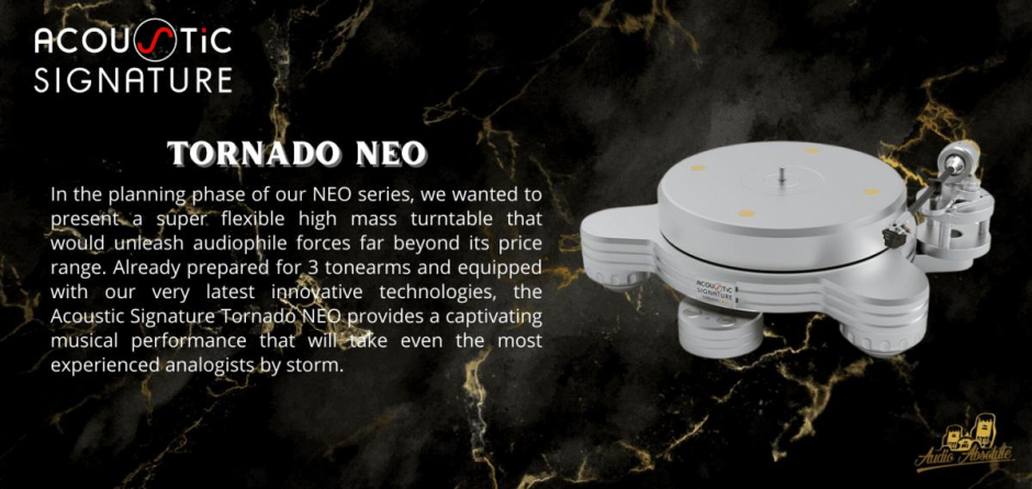 Acoustic Signature Tornado Neo