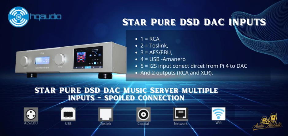 HQ Audio Star Pure DSD DAC MK2