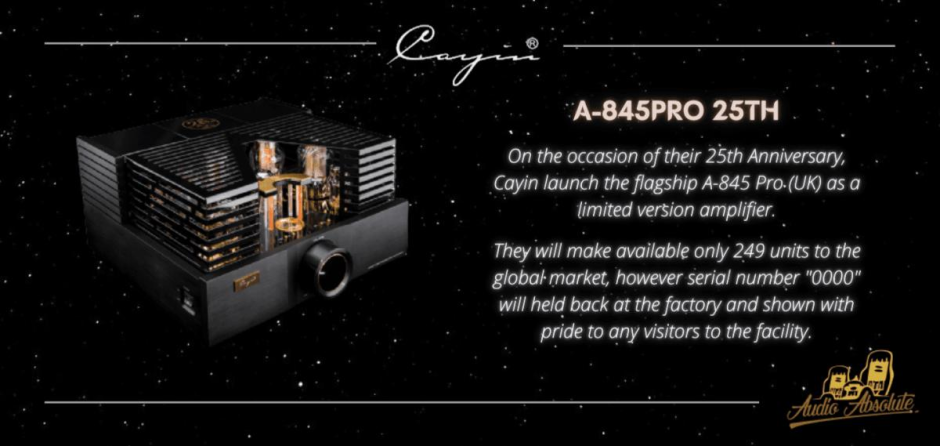 Cayin A845Pro 25th