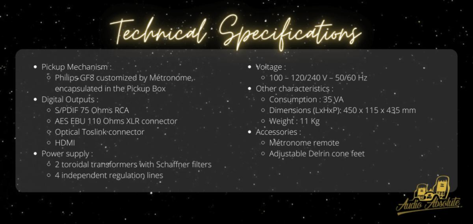 Metronome Le Player 3+