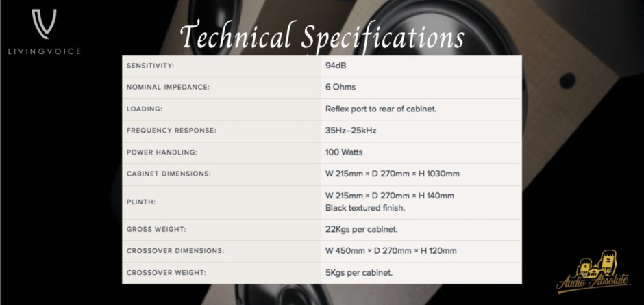 Living Voice OBX-RW4 Cherry